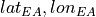 lat_{EA}, lon_{EA}