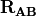 \mathbf{R}_{\mathbf{AB}}